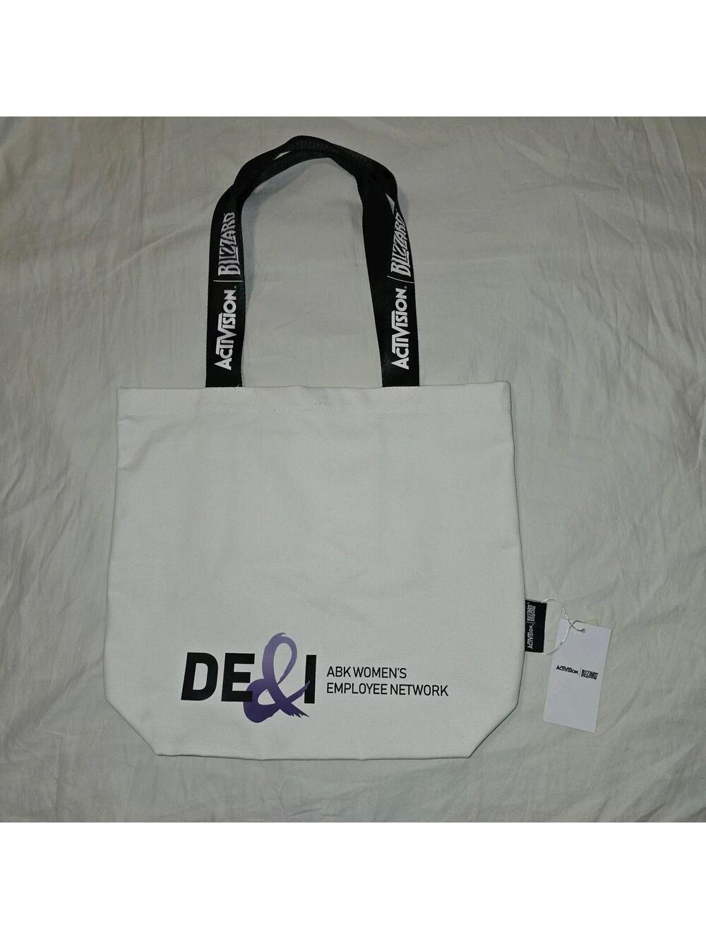 Activision Blizzard Employee Exclusive DE&I Gift Tote Bag ABK Women’s Day